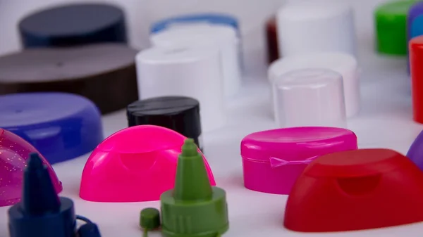 Tampas de plástico especiais